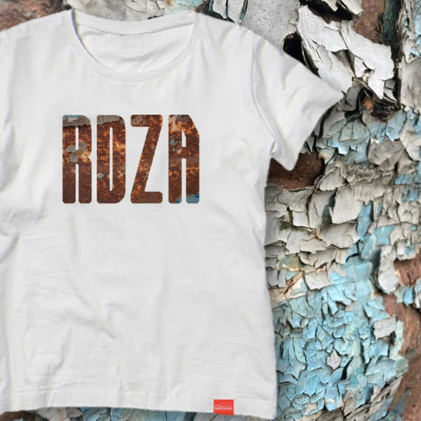Damska koszulka z napisem RDZA z serii Graty Dają Radę