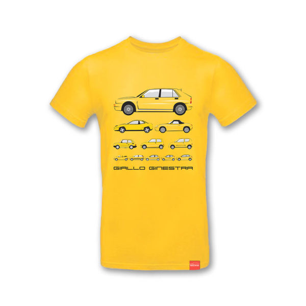 Żółta koszulka Giallo Ginestra Lancia Delta Integrale, Koszulka Giallo Ginestra Lancia Delta Intergrale