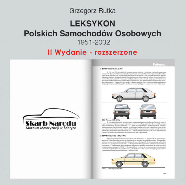 Leksykon Polskich Samochodów Osobowych 1951-2002 – Grzegorz Rutka - Wydanie II rozszerzone - FSO Polonez